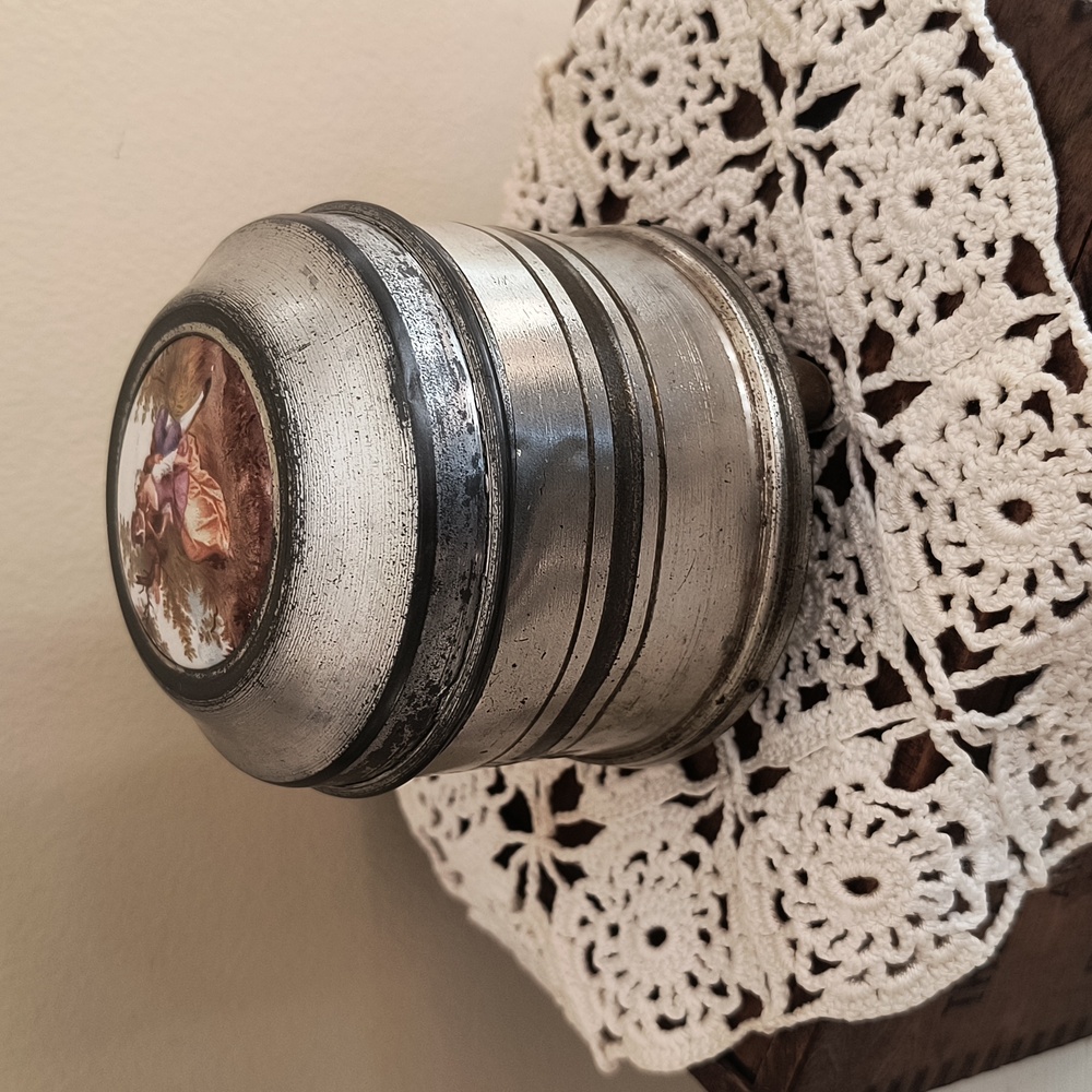 Antique Tin Music Box